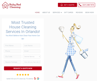 Ruby Red Cleaning