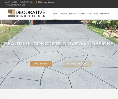 Decorative Concrete Driveways 