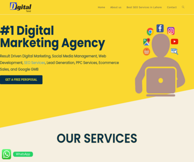 Digital Tend a Digital Marketing Agency in Lahore Pakistan. Digital Tend Providing Services SEO, SMO, PPC, Web Design