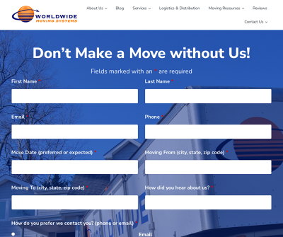Worldwide Moving Systems