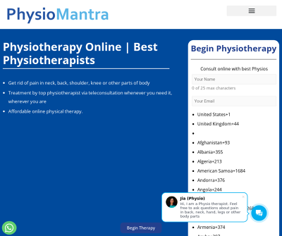 Best online physiotherapist