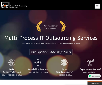 SunTec India- Multi-Process IT Outsourcing Services Company