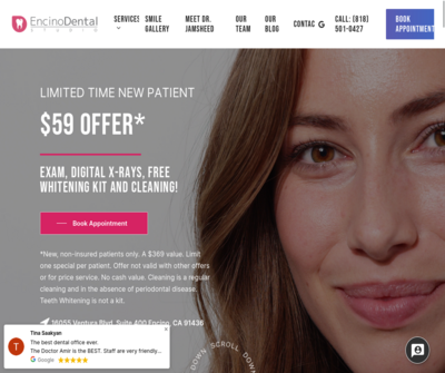 Dentist Encino - Encino Dental Studio