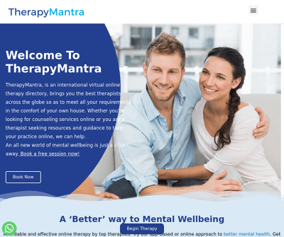 Online therapy and counseling