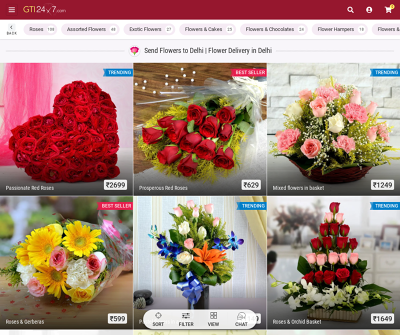 Flower Delivery in Delhi