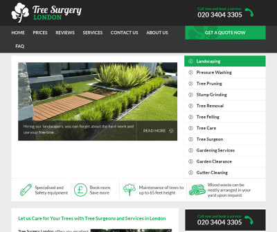 Tree Surgery London 