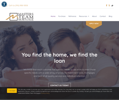 Masters Team Mortgage
