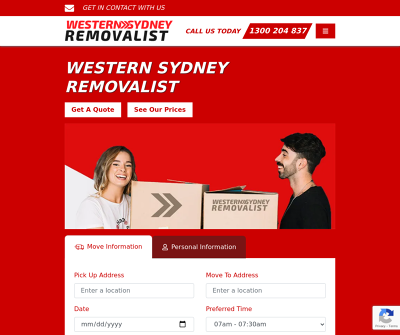 Western Sydney Removalist