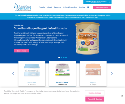Store Brand Formula