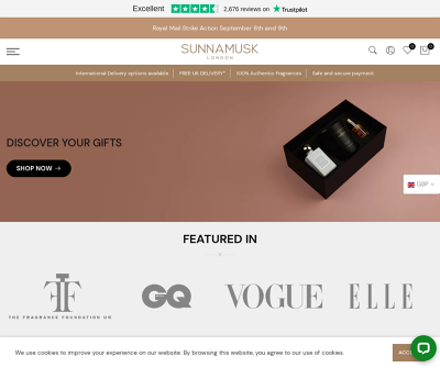 Online Perfume Shop UK
