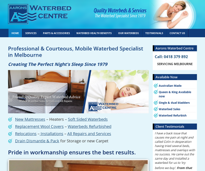 Aarons Waterbed Centre Australia