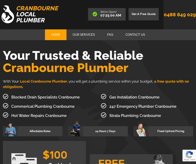 CRANBOURNE LOCAL PLUMBER