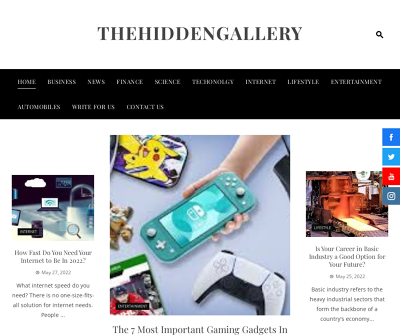 intriguing thehiddengallery website to gain technology news