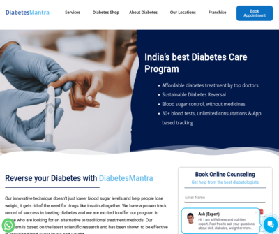 Diabetes treatment online