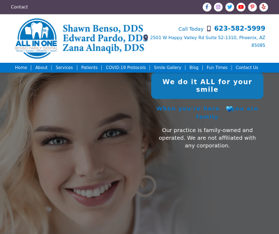 All in One Benso Family Dental