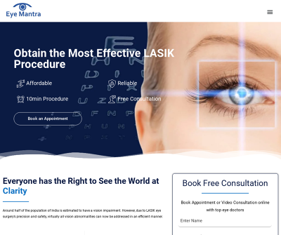 #1 Lasik Eye Surgery | Top Eye Surgeons | EyeMantra