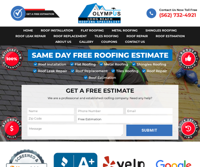 Olympus Roofing Specialist