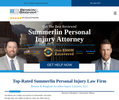 Benson & Bingham Accident Injury Lawyers, LLC