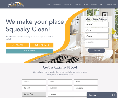 Squeaky Cleaning Seattle