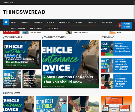 Thingsweread: A Fantastic Web Site To Obtain Technical News
