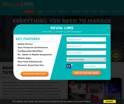 Revol LIMS - Total Lab Solutions