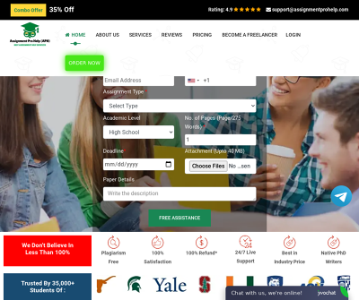 Assignment Pro Help - Best Essay Writing & Paper Help Website