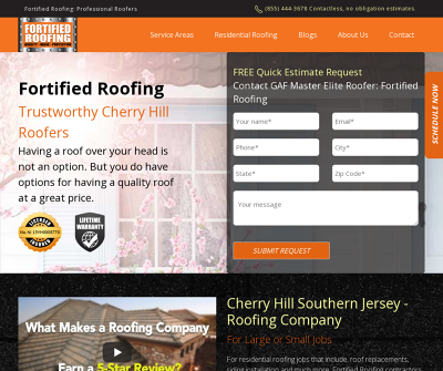 Fortified Roofing - Cherry Hill