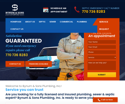 Bynum & Sons Plumbing, Inc.