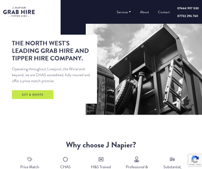 J Napier Grab & Tipper Hire