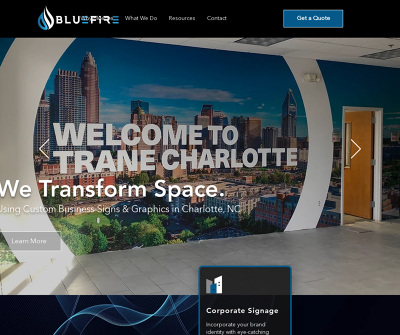 BlueFire Signs & Graphics of Southern Maryland