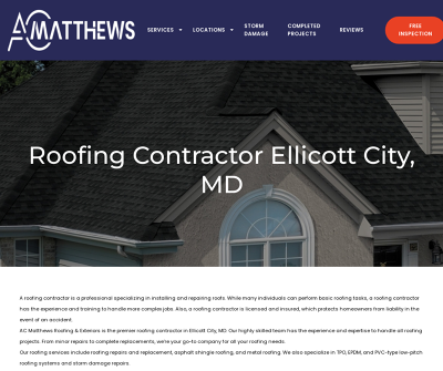 AC Matthews, Roofing & Exteriors