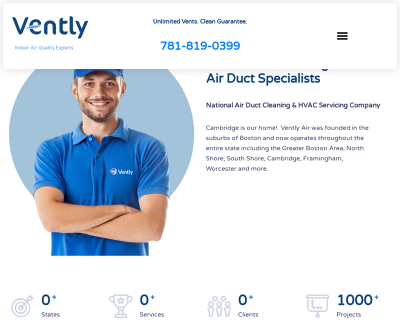 Cambridge Air Duct Cleaning - Vently Air