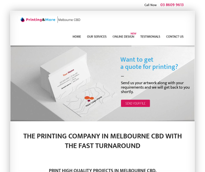 Printing & More Melbourne CBD