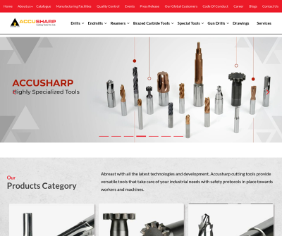 Accusharp Cutting Tools | Carbide Cutting Tools Manufacturers Pune, India
