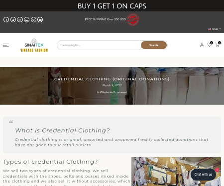 credential clothing
