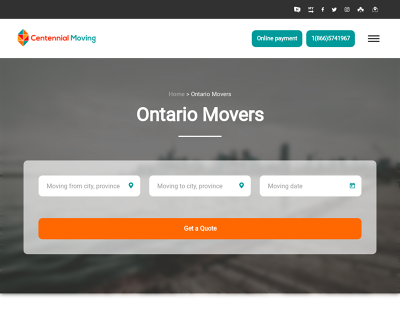 Centennial Moving - Long Distance Movers Toronto