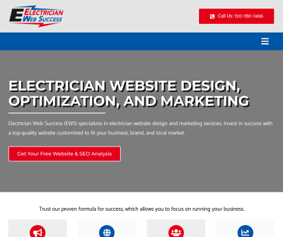 Electrician Web Success