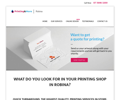 Printing & More Robina - Professional Printing Services in Robina, QLD