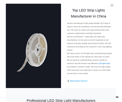 China Professional LED Strip Lights Manufacturer and Supplier