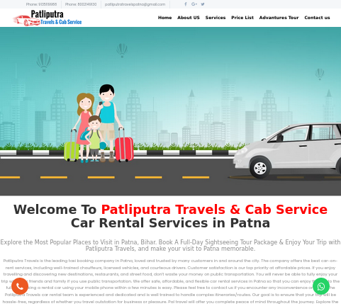 Car Booking service in Patna | Affordable Taxi or Cab in Patna