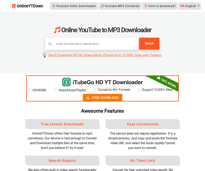OnlineYTDown