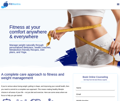 Best Online Fitness Program- FitMantra
