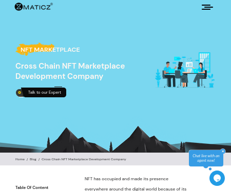 Cross chain NFT Marketplace Development