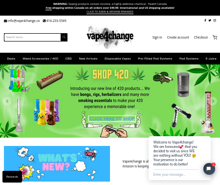 VAPE4CHANGE