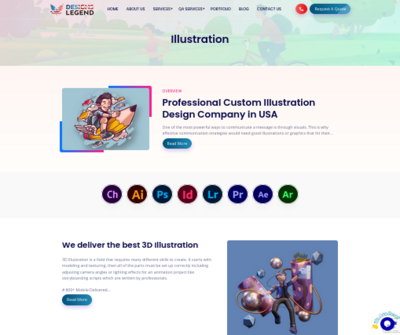 Illustration Designer in Dallas Texas