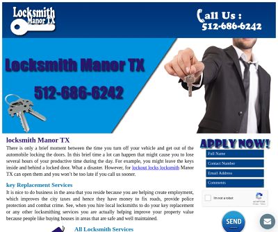 Locksmith in Manor TX