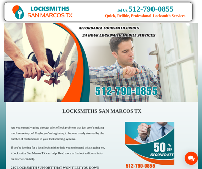 Locksmiths in San Marcos TX