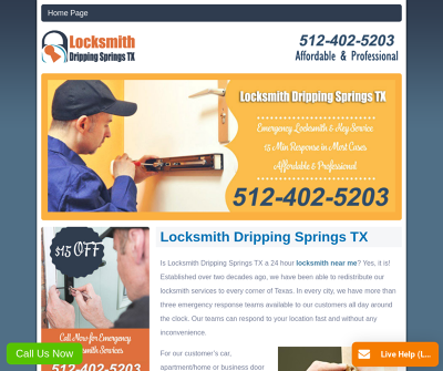 Locksmith in Dripping Springs TX