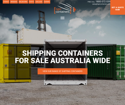 Tiger shipping containers