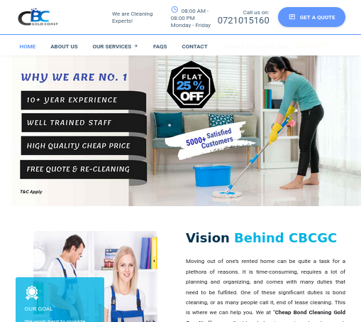 Bond Cleaning Gold Coast | End Of Lease Cleaners | Save 25%